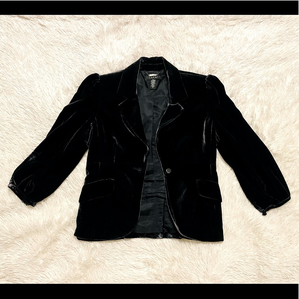Laundry Vintage Charm Velvet Blazer